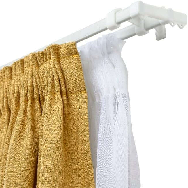 Double Curtain Rail 1.5M