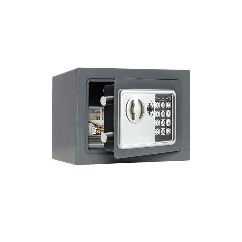 Electronic Digital Metal Safe Box with Keys