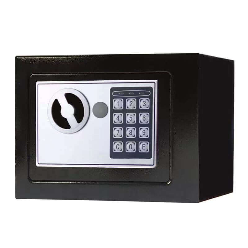 Electronic Digital Metal Safe Box with Keys