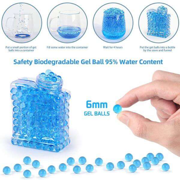 Kids Gel Ball Blaster Pistol Gun