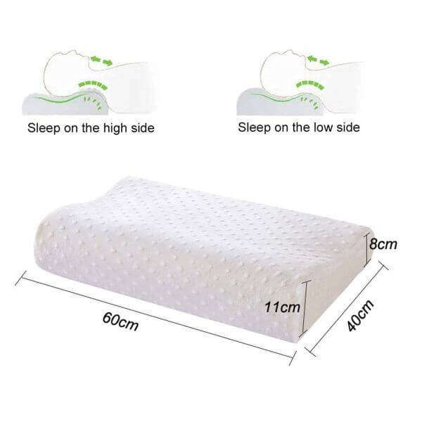 Latex Neck Pillow for Comfortable Sleep