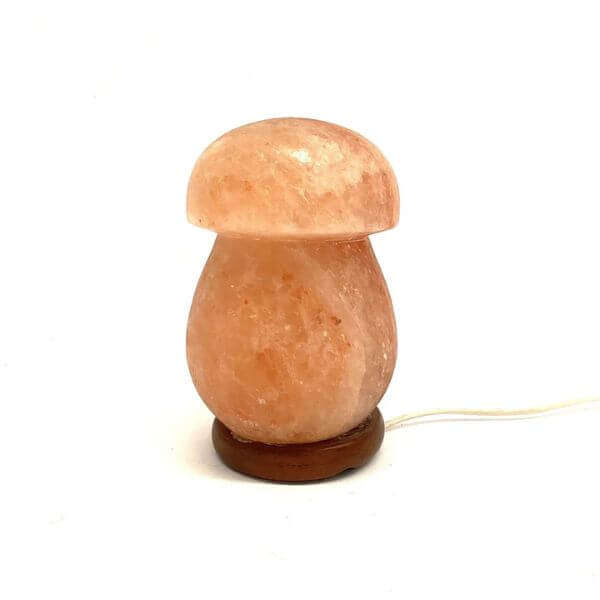 Mushroom Crystal Salt Bedside Lamp