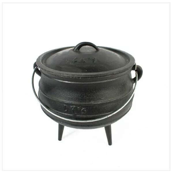 Size 3 Cast Iron Potjie Pot