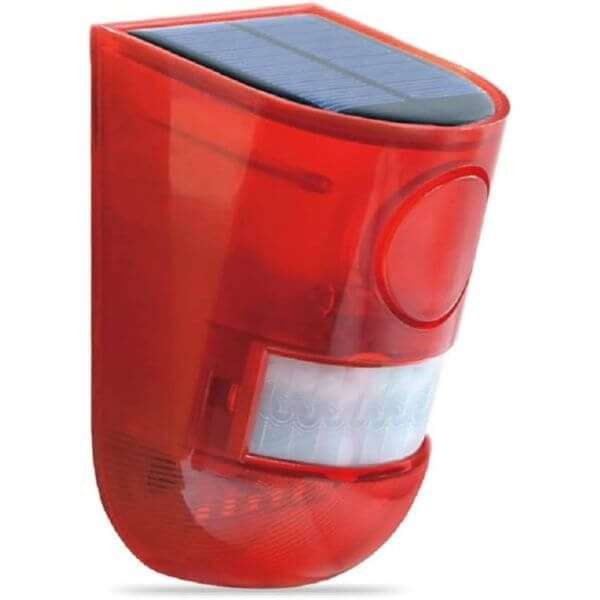 Solar Alarm Light
