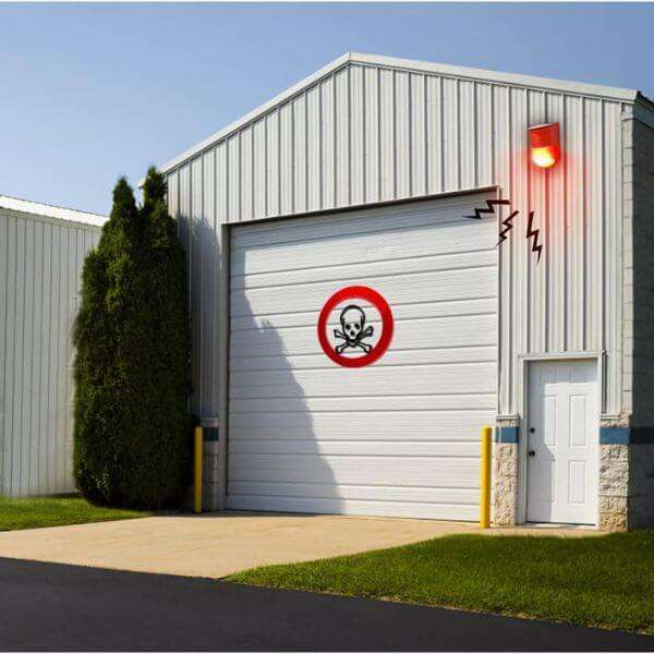 Solar Alarm Light