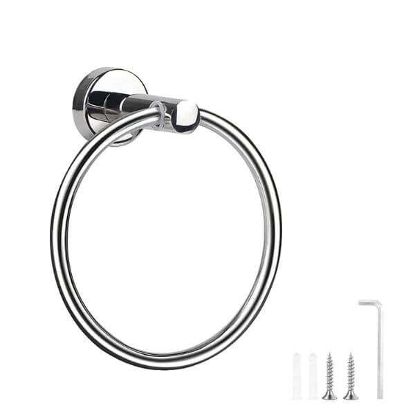 Stainless Steel Round Bathroom Towel Ring