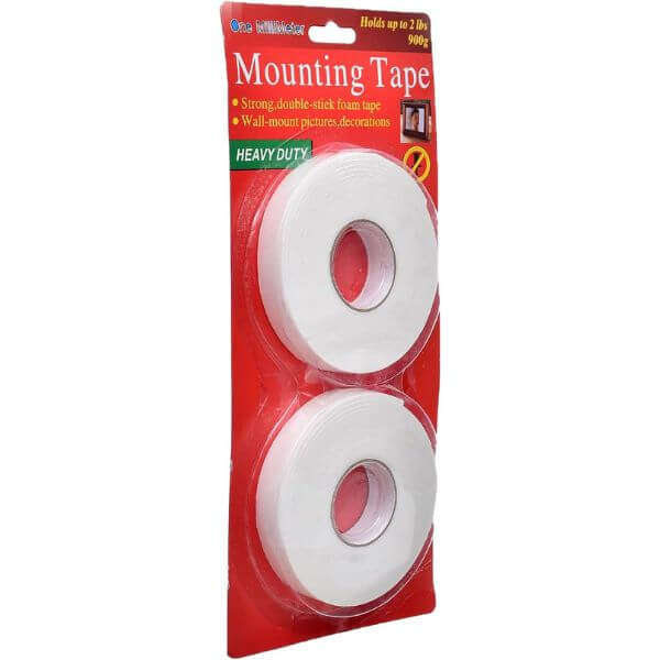 2 Piece Double Sided Mounting Tape