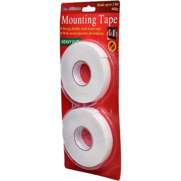 2 Piece Double Sided Mounting Tape