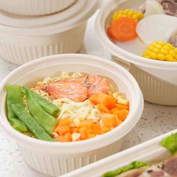 260ML Circular Disposable Food Container