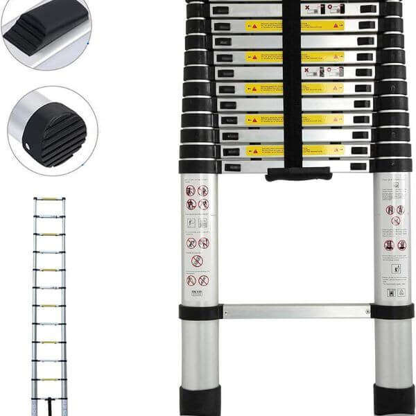 4.1 Meter Telescopic Straight Ladder