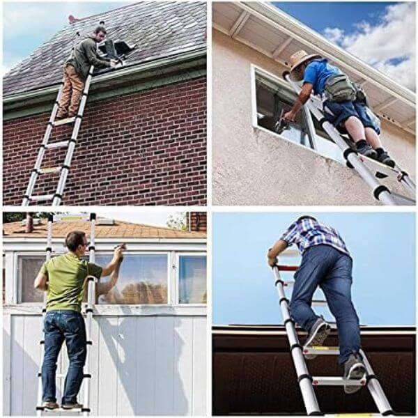4.1 Meter Telescopic Straight Ladder