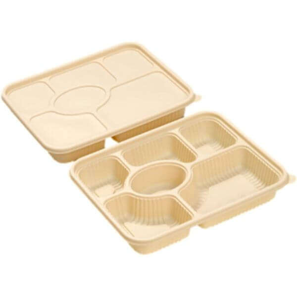 6 Compartment Disposable Lunch Box