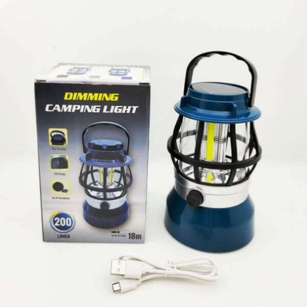 Rechargeable Solar Camping Lamp
