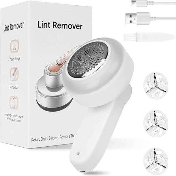 USB Rechargeable Lint Remover