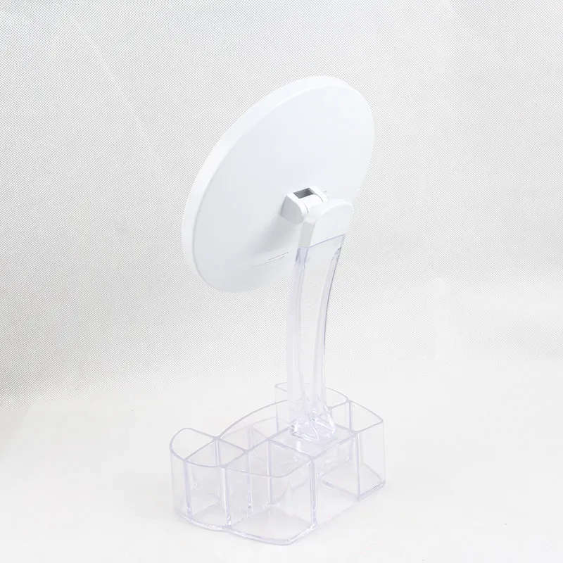 Makeup mirror led desktop makeup mirror desk lamp with Integrated network storage box red smart beauty makeup mirror fil