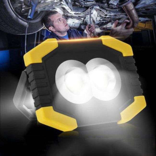 2 x COB Super Bright LED Work Light