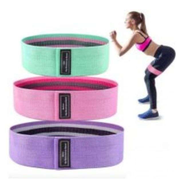 Hip Resistance Exercise Band 3Pcs