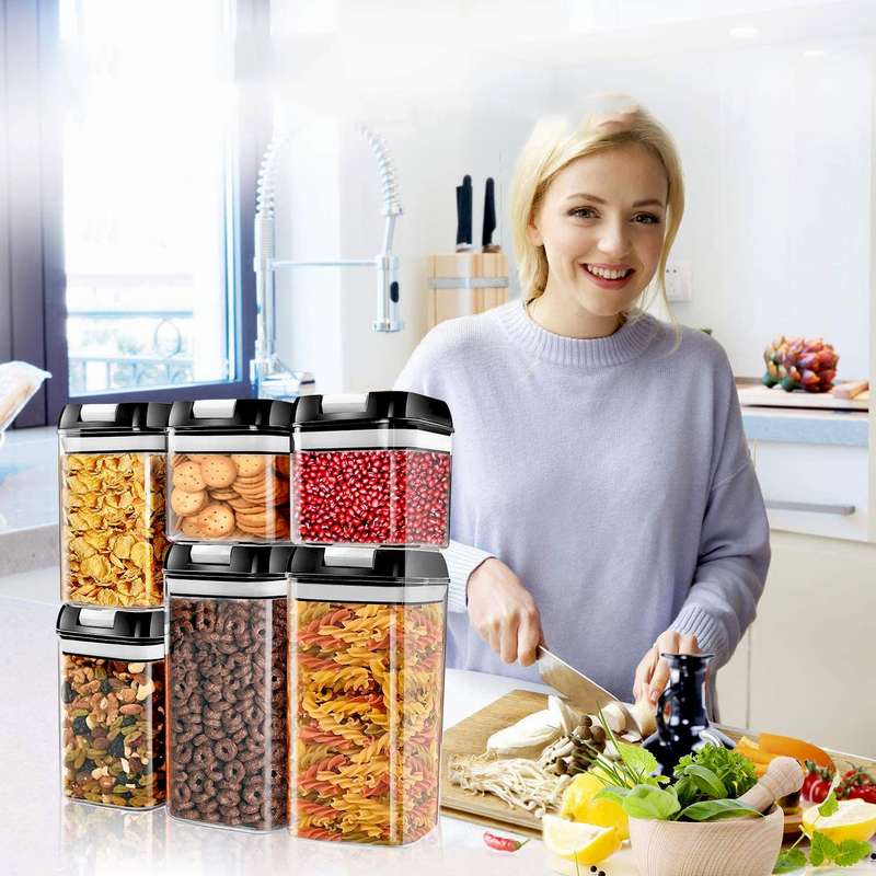 6 Pieces Airtight Food Storage Containers Set