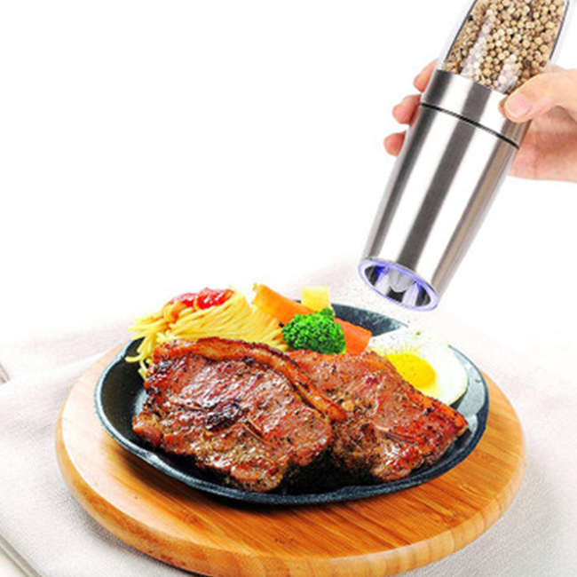 Gravity Electric Salt & Pepper Mill