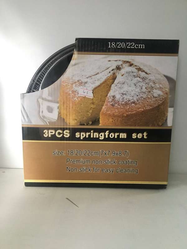 3PCS springform Baking Pan set