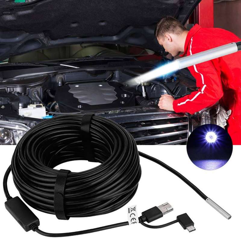 3 in 1 Type-C Micro USB and PC Endoscope