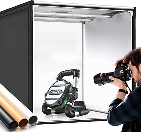 80x80cm LED Deep Professional Photography Studio Light Box Set