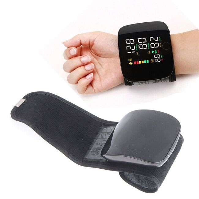Rechargeable Voice Control Smart Electronic Wrist BP Monitor