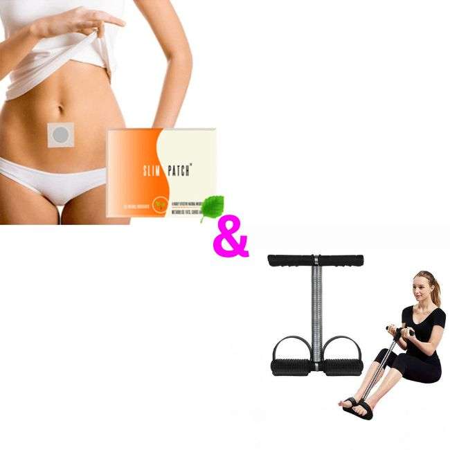 Tummy Trimmer and 30 Piece Slim Patch