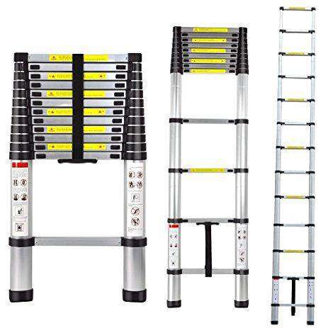 4.8m Straight Telescopic Ladder