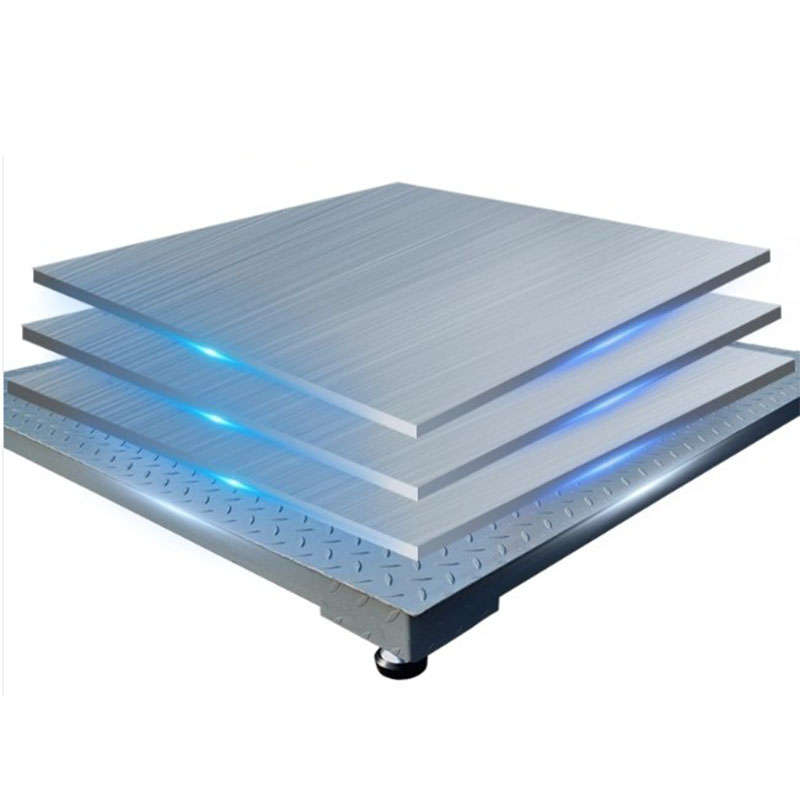 2 Ton Industrial Heavy Duty Platform Scale 2000kg Digital Scale 1.2Mx1.2M