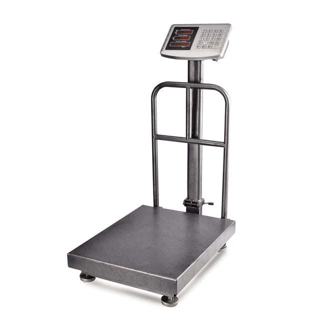 T Industrial Heavy Duty Platform Scale bw Digital Scale 500kg with Wheels