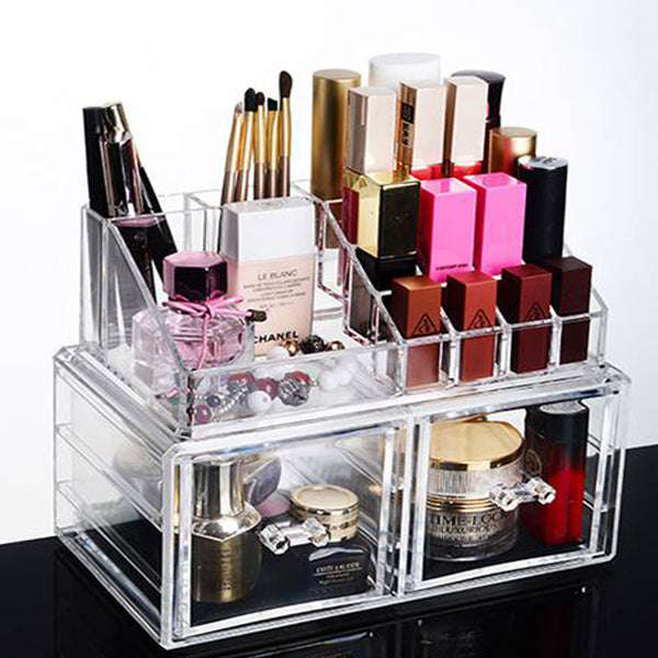 Cosmetic Storage Box 2 Large Drawers