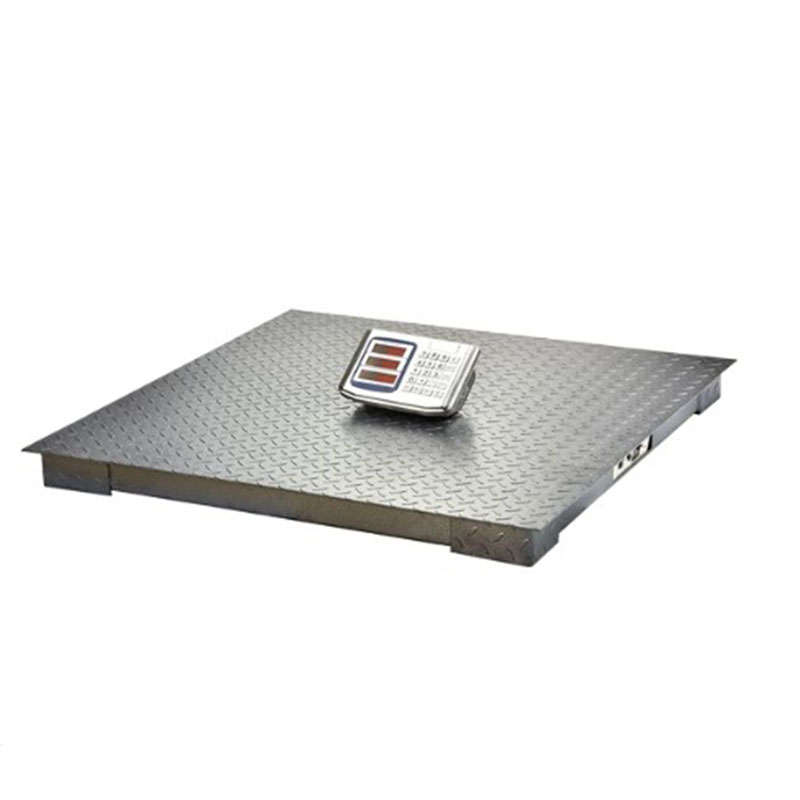 2 Ton Industrial Heavy Duty Platform Scale 2000kg Digital Scale 1.2Mx1.2M