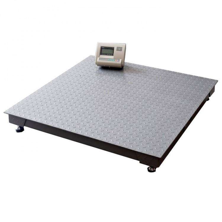 2 Ton Industrial Heavy Duty Platform Scale 2000kg Digital Scale 1.2Mx1.2M