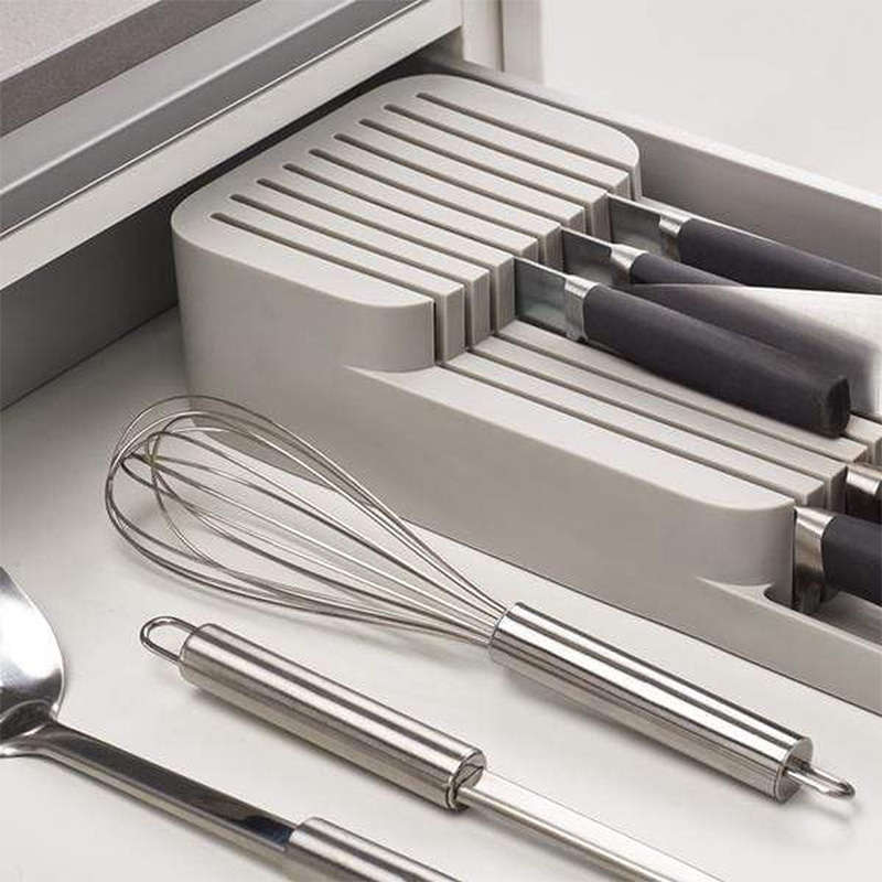 2 Tier Knife Drawer Tray Organizer