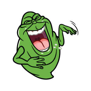 Ghostbusters png - Slimer the ghost
