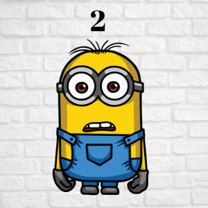Minion printed hoodie