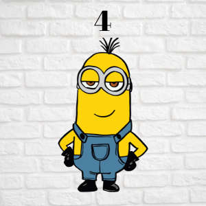 Minion printed hoodie
