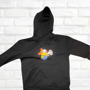 Minion printed hoodie