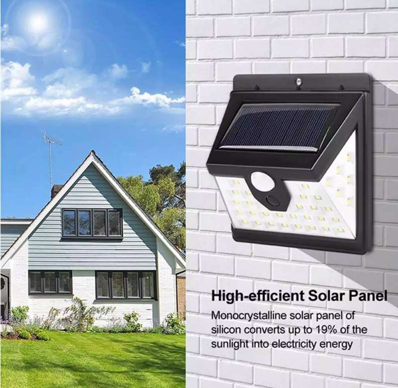 40LED Solar Wall Light T-2866