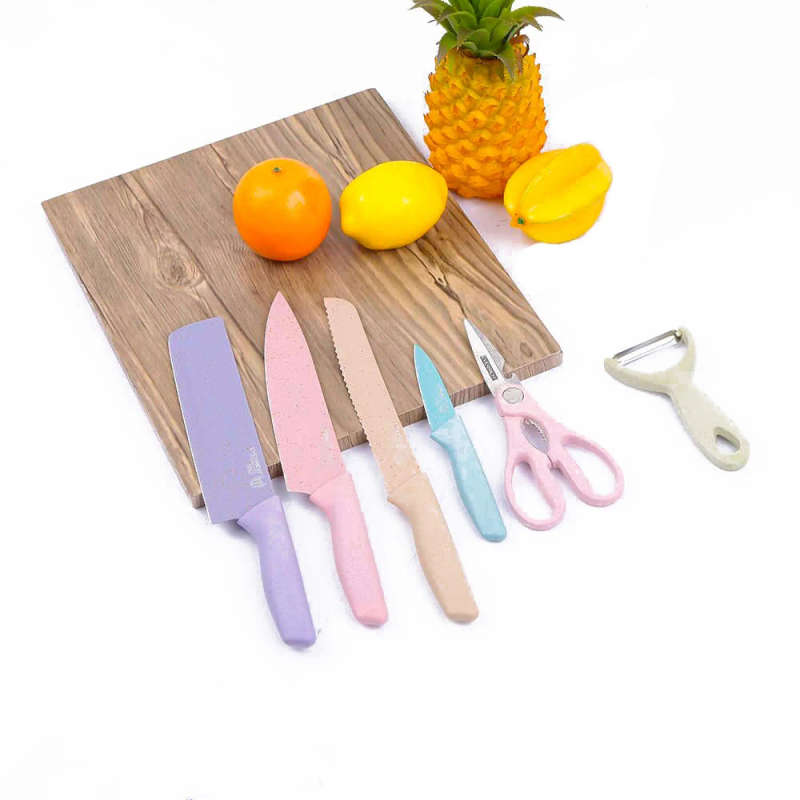 Corrugated Kitchen Knife Set