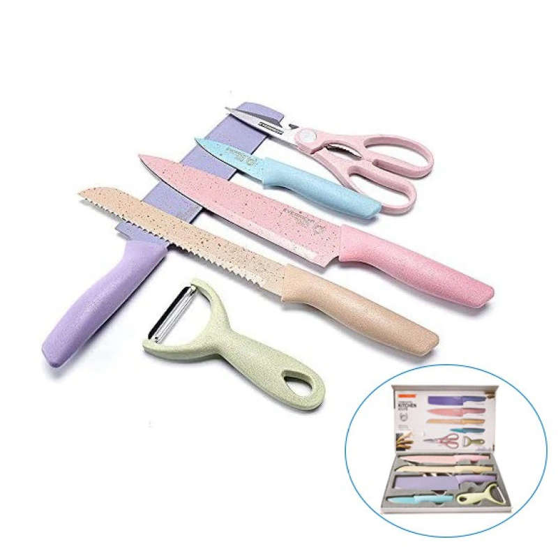 Corrugated Kitchen Knife Set