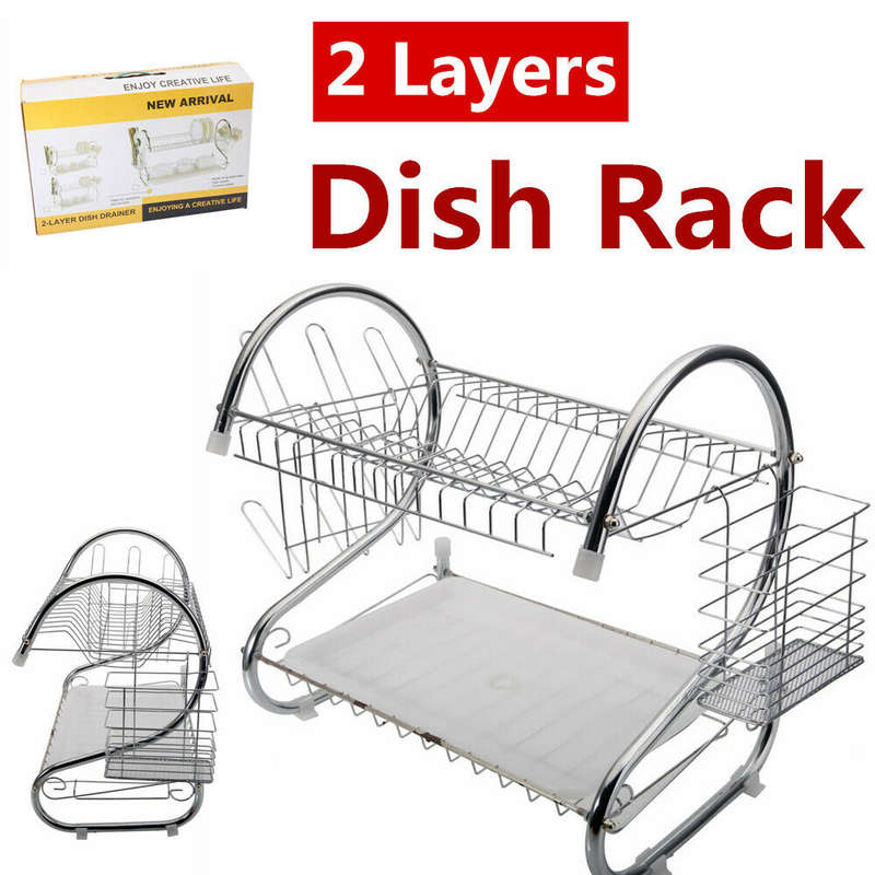 2-Layer Dish Drainer