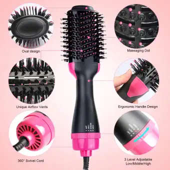Professional One Step Hair Dryer, Hot Air Brush, Hair Dryer Brush ...