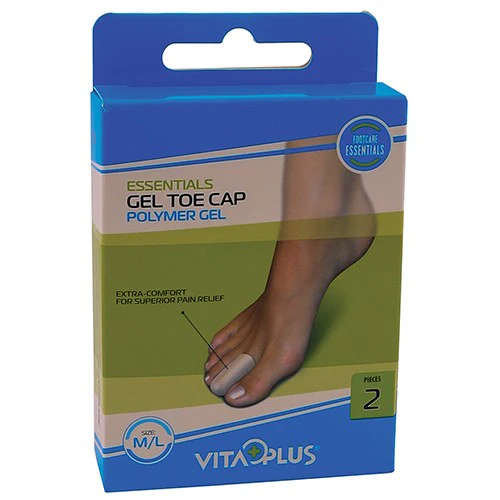 VITAPLUS GEL TOE CAPS MEDIUM/LARGE 2