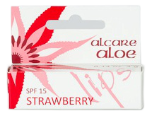ALCARE ALOE LIPS SPF15 SBERRY