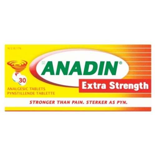 ANADIN EXTRA STR TABS 30