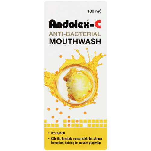 ANDOLEX C ANTI BACTERIAL MWASH 100ML