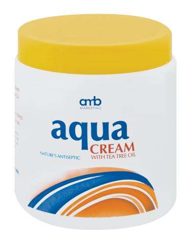 AQUA AQUEOUS CREAM 500ML TEA TREE AMB