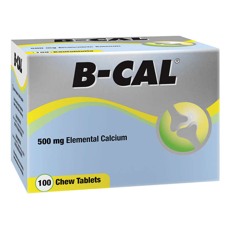 B-CAL CHEW TABS  100